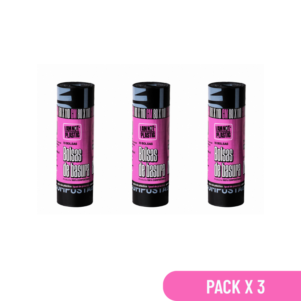 Pack Bolsa Basura Compostable