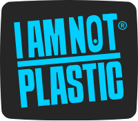 I am not plastic Logo