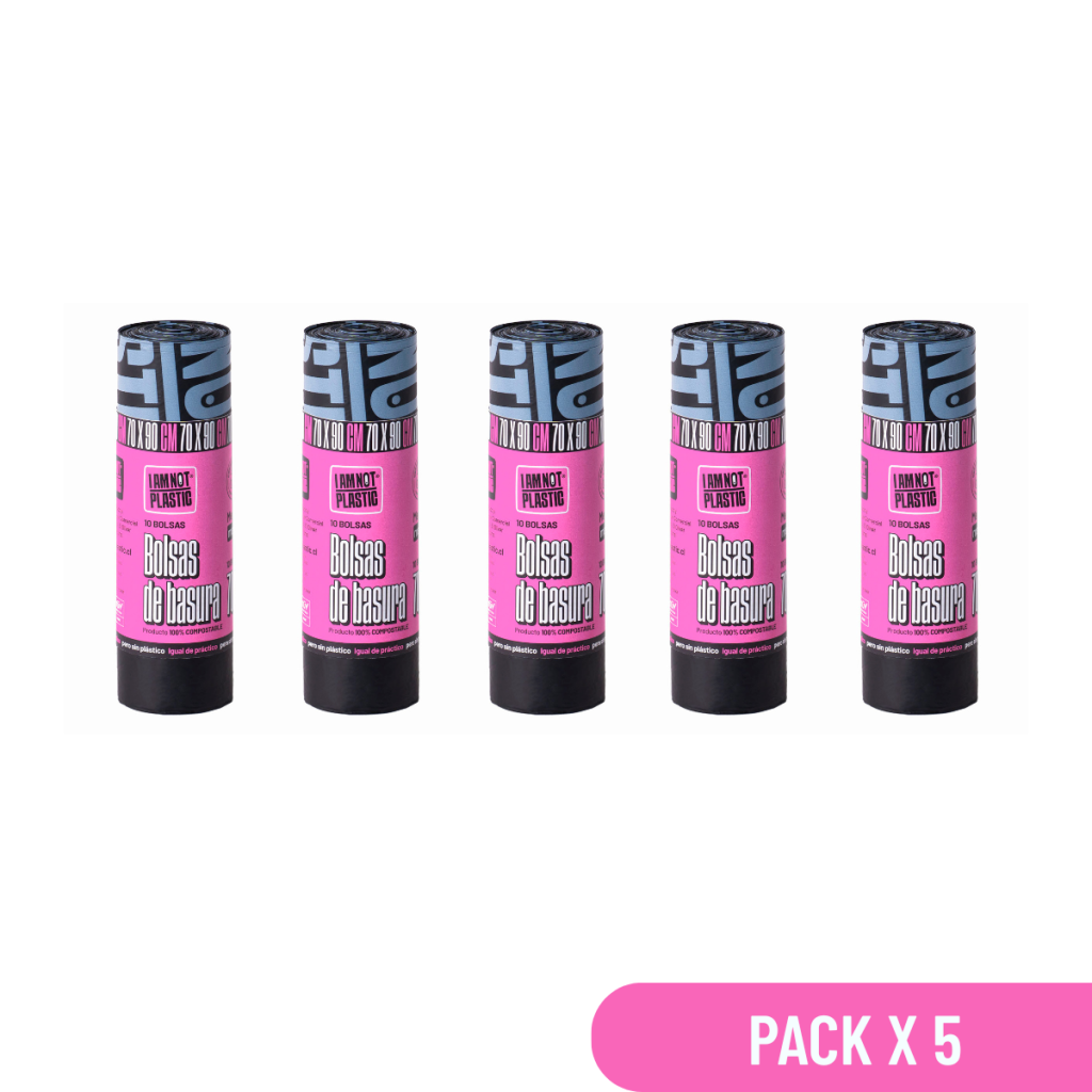 Pack Bolsa Basura Compostable