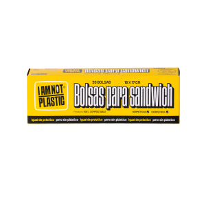 Bolsas Herméticas para sandwich compostables