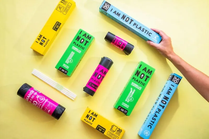 productos responsables con certificación compostable