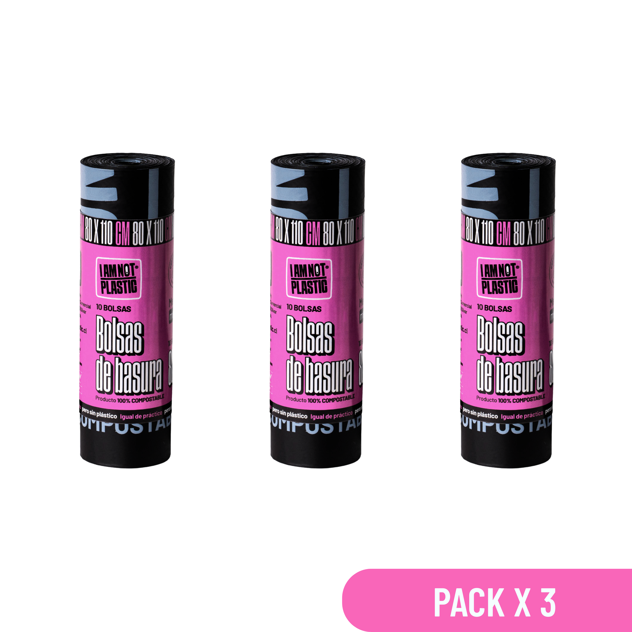 Pack Bolsa Basura Compostable