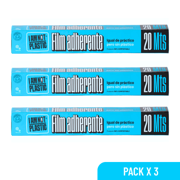 Pack Film Adherente Compostable
