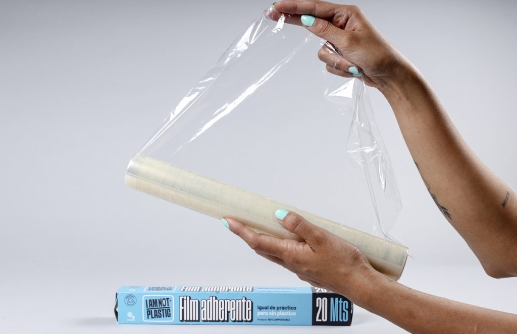 Film adherente biodegradable